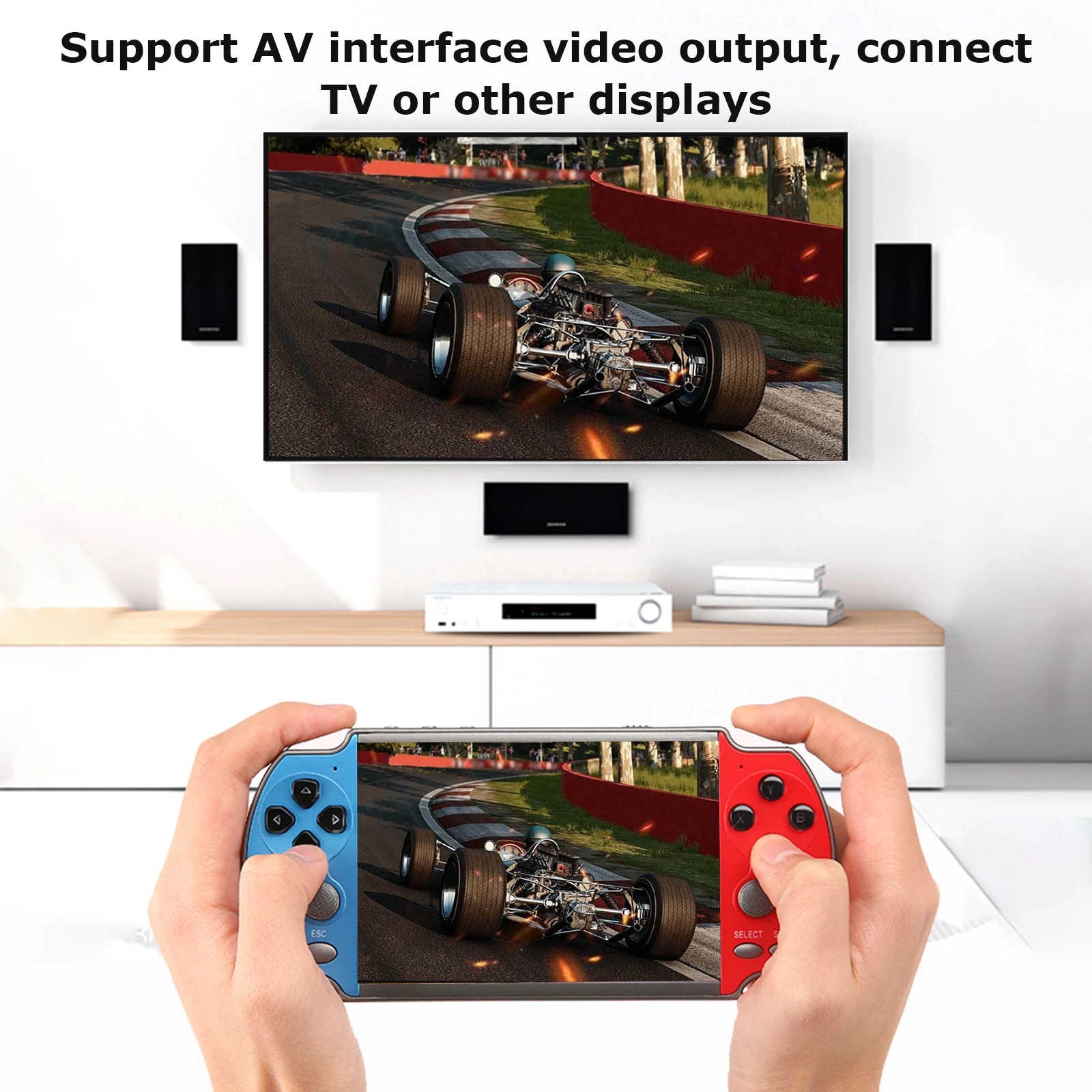 Hand Game Console Arcade Playe - Retro Gaming Tv Box ulasan dan harga