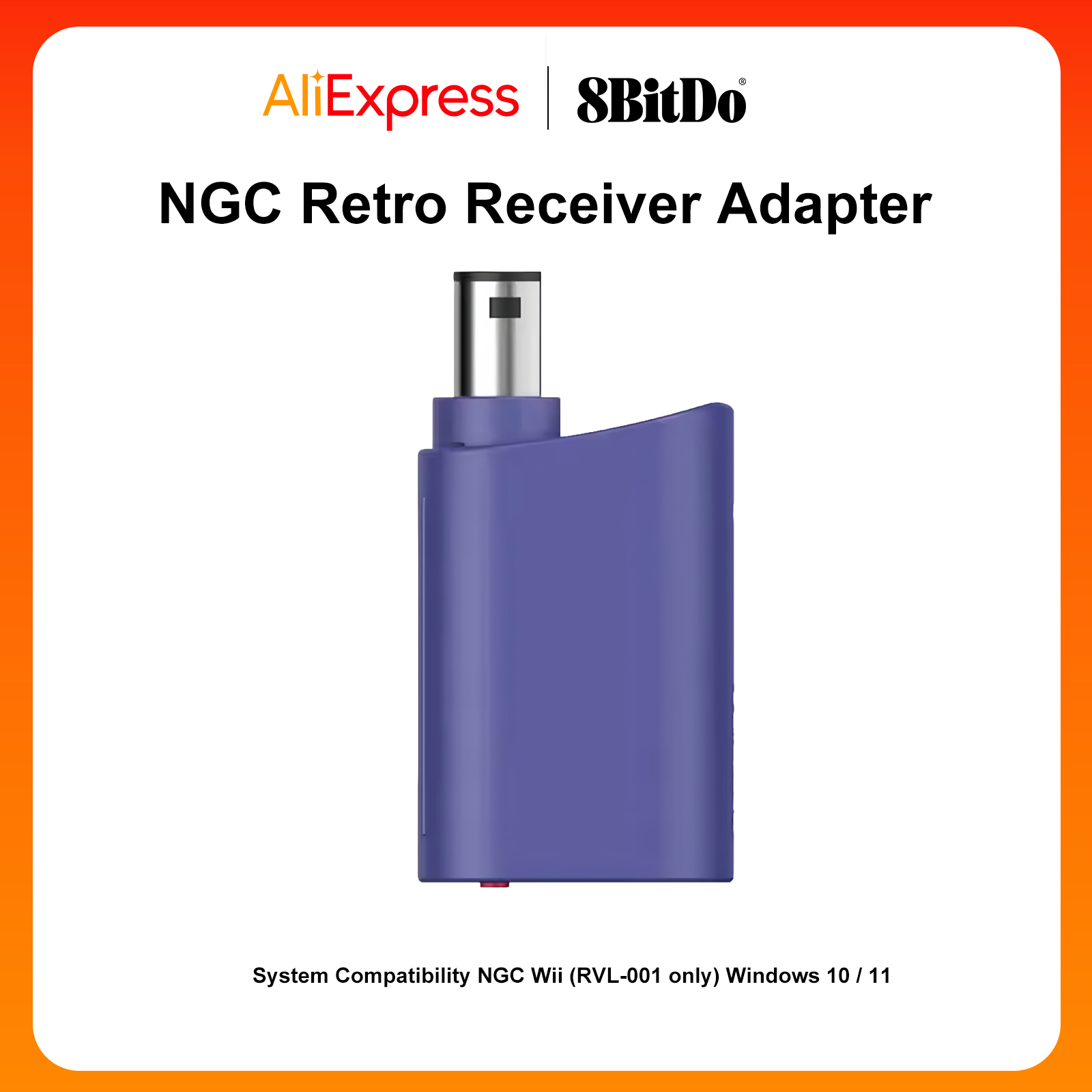 8BitDo NGC Retro Receiver Adap - Retro Gaming Xbox ulasan dan harga