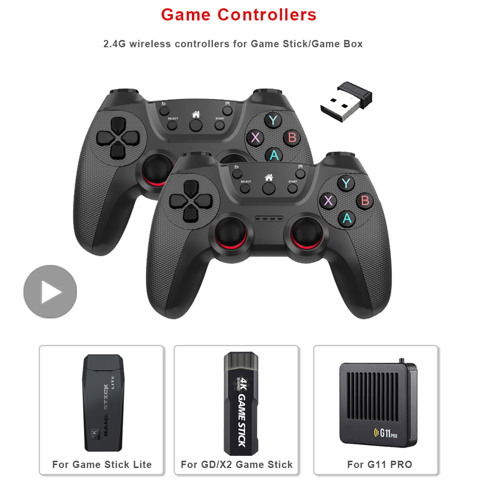 Wireless Gamepad Gaming Contro - Retro Gaming Tv Box ulasan dan harga
