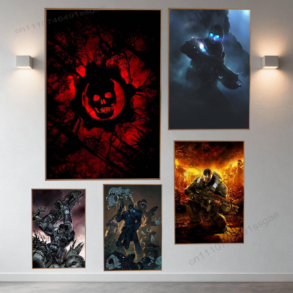 Game G-Gears of W-War Poster R - Retro Poster Gaming ulasan dan harga