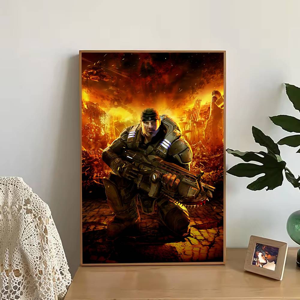 Game G-Gears of W-War Poster R - Retro Poster Gaming ulasan dan harga