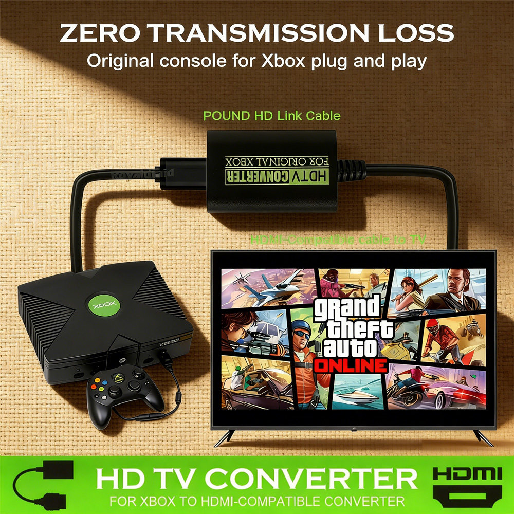 Original Xbox HDMI Cable Adapt - Retro Gaming Xbox ulasan dan harga