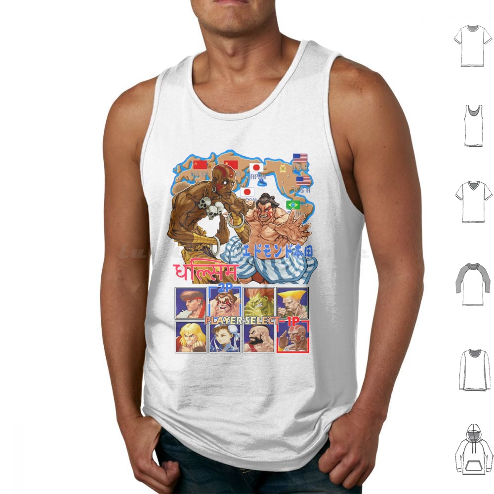 Tribute To Tank Tops Print Cot - Gaming Retro Arcade ulasan dan harga