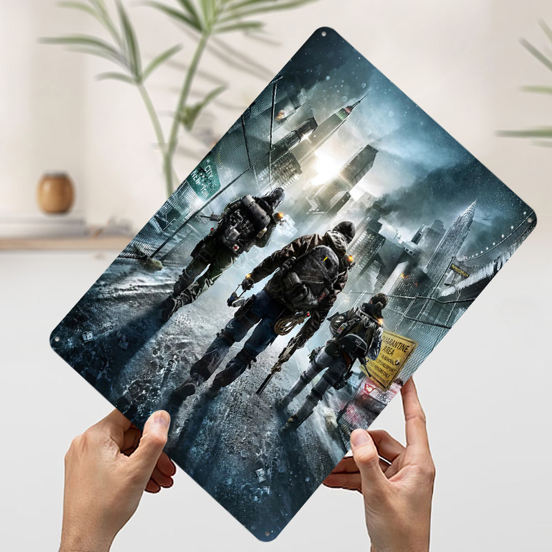 The Division: New York City Pr - Retro Poster Gaming ulasan dan harga