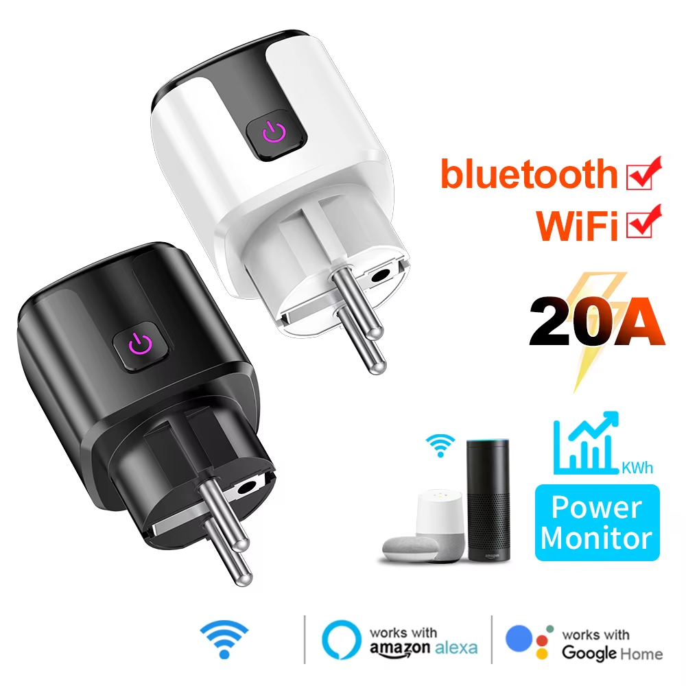 Smart Life WiFi 20A EU Plug Wi - Crt Monitor Stand ulasan dan harga