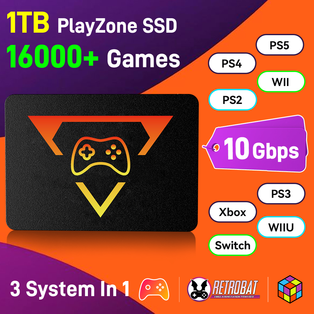 Portable Retro Game SSD PlayZo - Retro Gaming Xbox ulasan dan harga