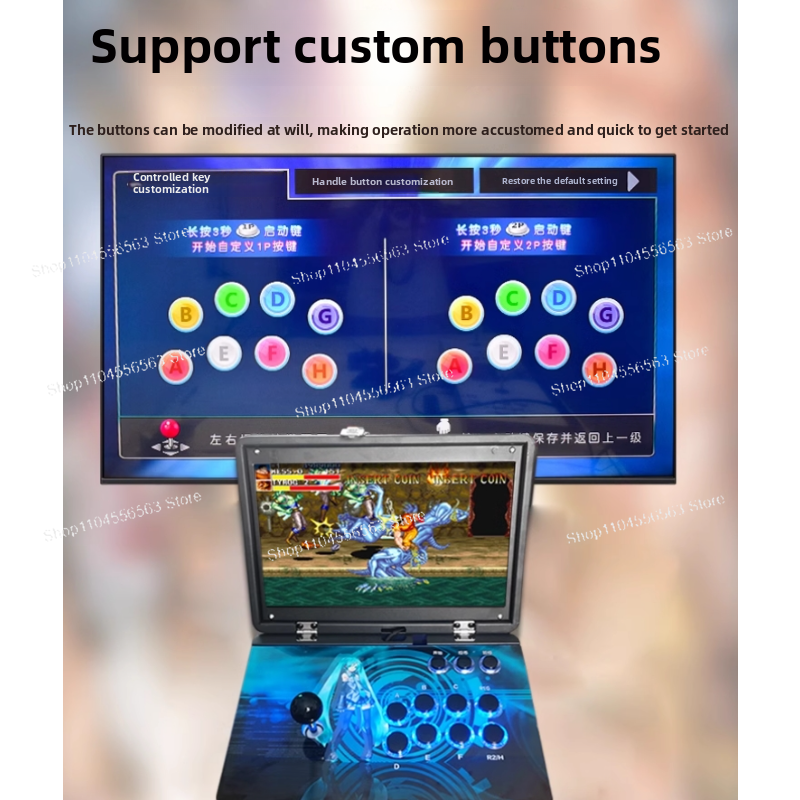 Foldable Arcade Stick - Portab - Gaming Retro Arcade ulasan dan harga