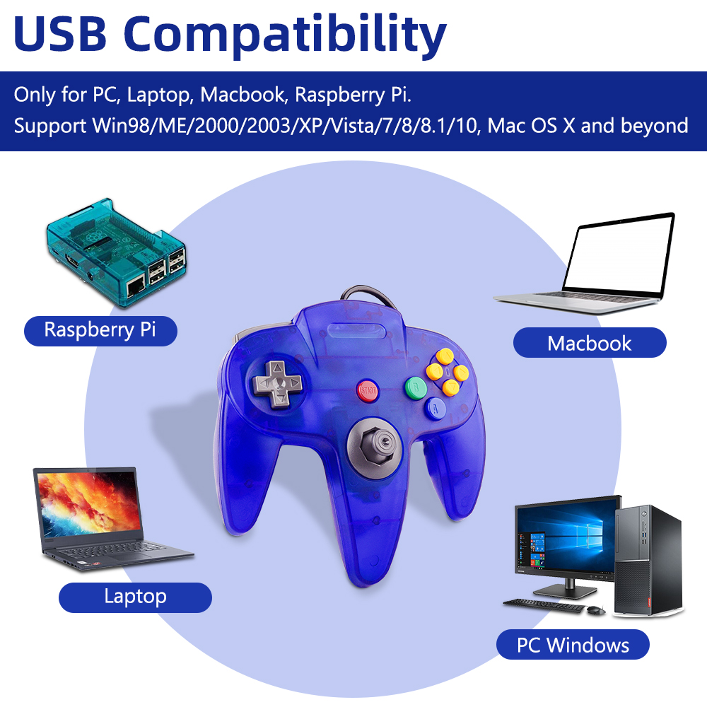 N64 Controller Classic USB Wir - Retro Gaming Nintendo ulasan dan harga