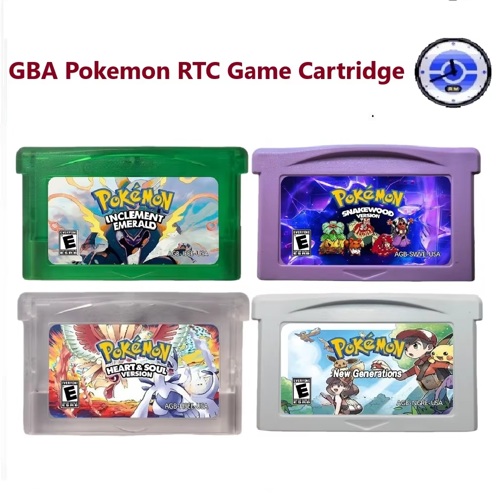 Pokemon GBA English Game Cartr - Rom Cartridge Flash ulasan dan harga
