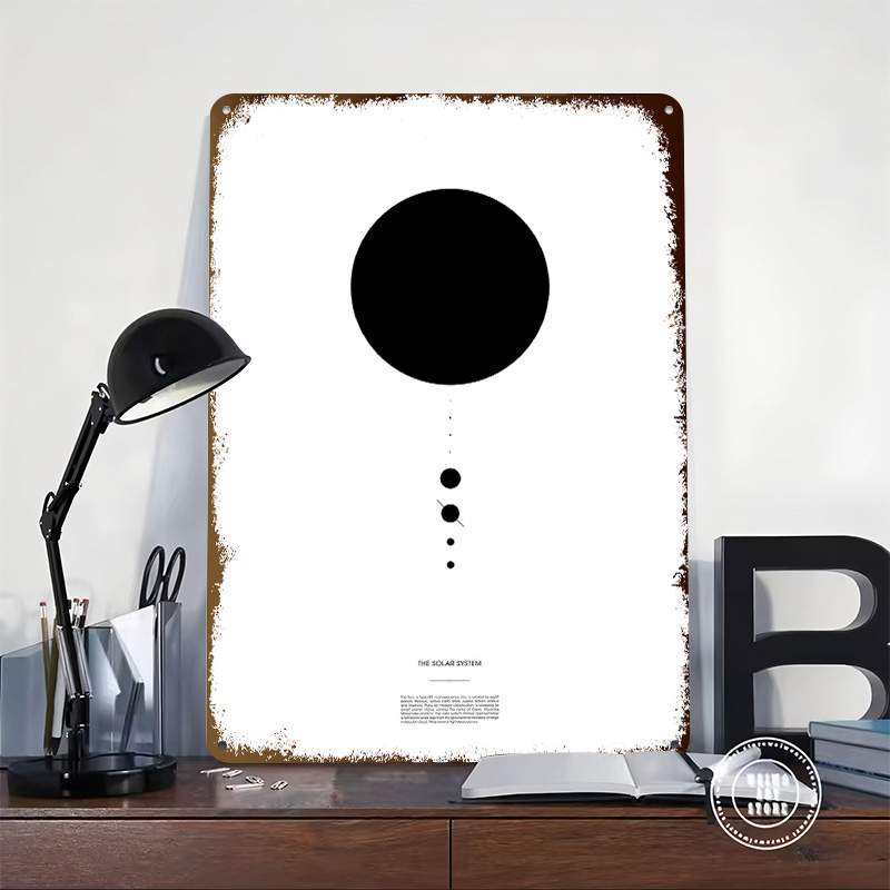 The Solar System Printing Post - Retro Poster Gaming ulasan dan harga
