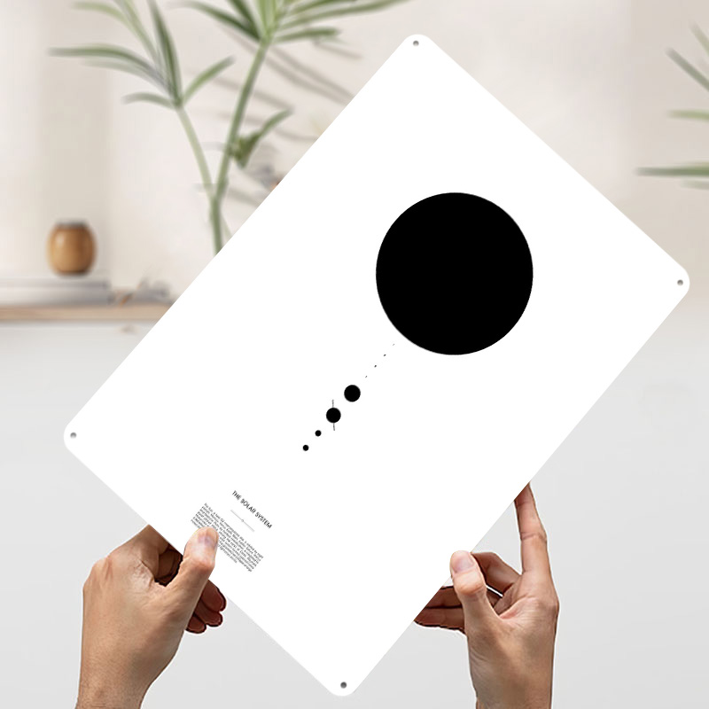 The Solar System Printing Post - Retro Poster Gaming ulasan dan harga