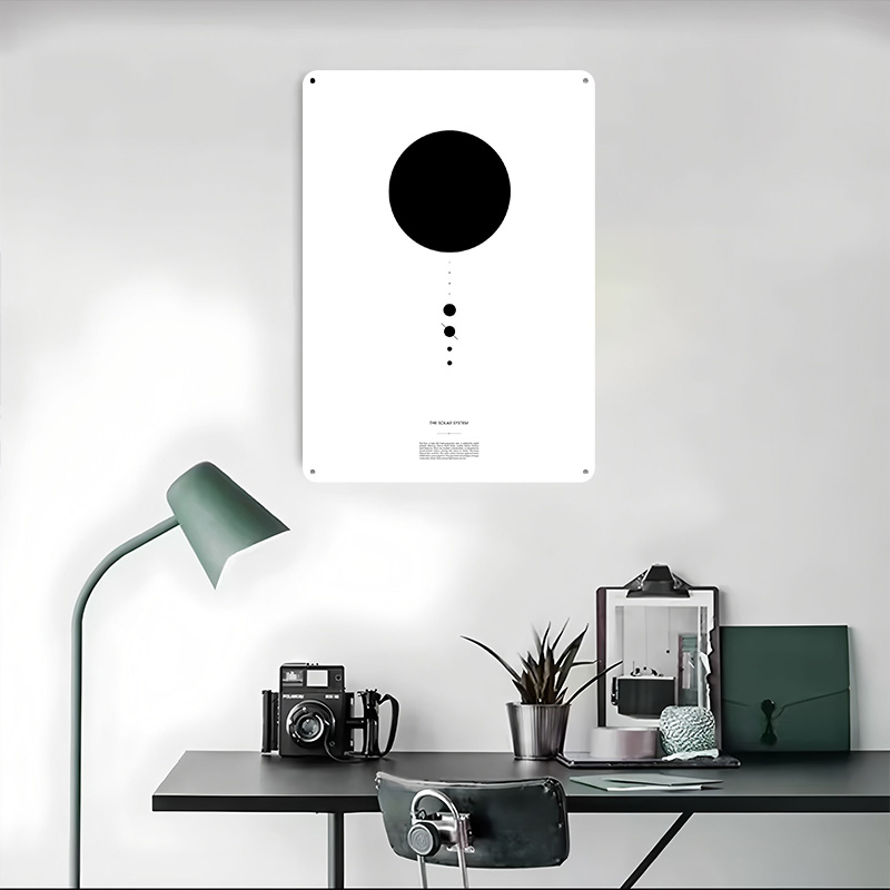 The Solar System Printing Post - Retro Poster Gaming ulasan dan harga