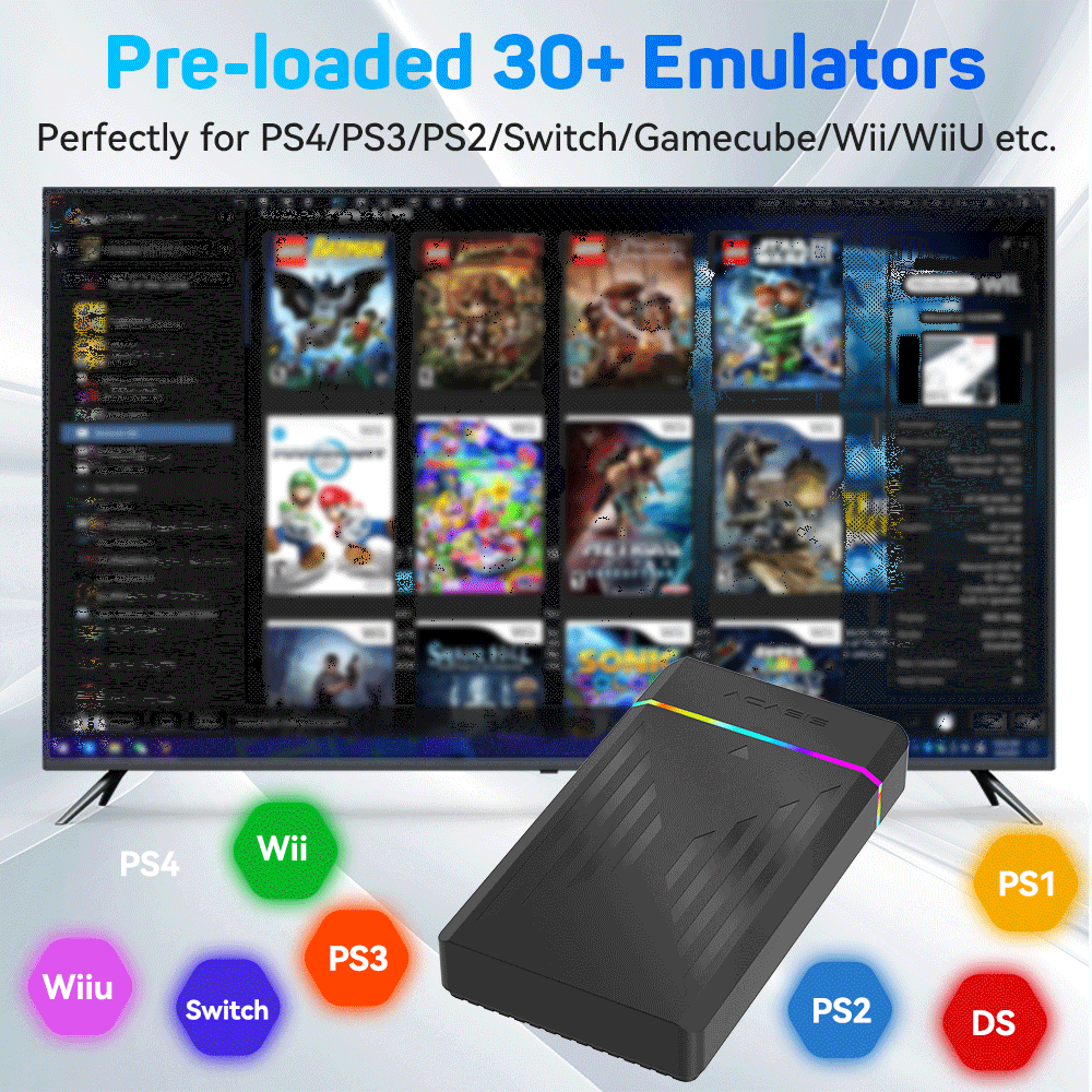 3TB Portable Gaming HDD Launch - Retro Gaming Kiosk ulasan dan harga
